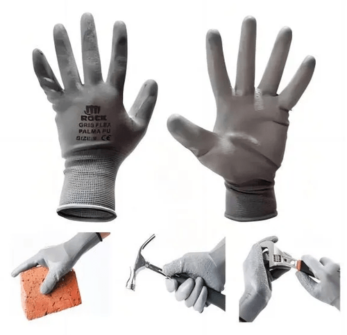 Guante Multipropósito Flex Palma Pu Rock Talla 9