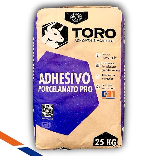 ADHESIVO PORCELANATO PRO PISO SOBRE PISO 25KG TORO
