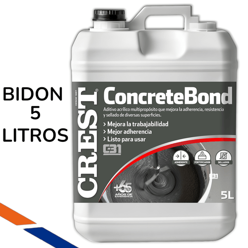 CONCRETEBOND 5LT PROMOTOR DE ADHERENCIA HORMIGON CREST