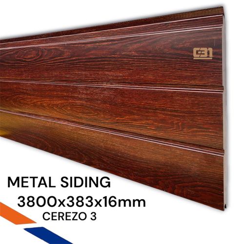 METAL SIDING 3800X383X16 CEREZO 3