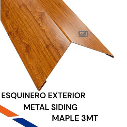 ESQUINERO EXTERIOR MAPLE METAL SIDING 3MT