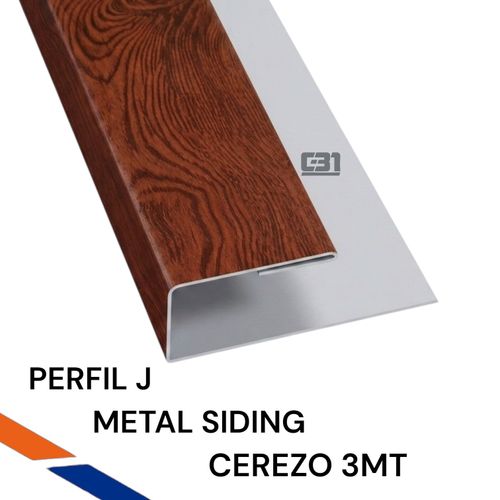 PERFIL J CEREZO METAL SIDING 3MT