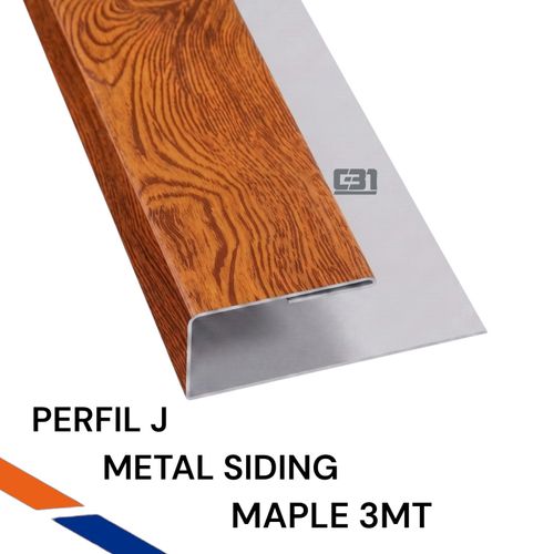 PERFIL J  MAPLE METAL SIDING 3MT