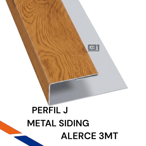 PERFIL J ALERCE METAL SIDING 3MT