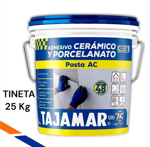 ADHESIVO PASTA AC TAJAMAR 25KG PEGAMENTO