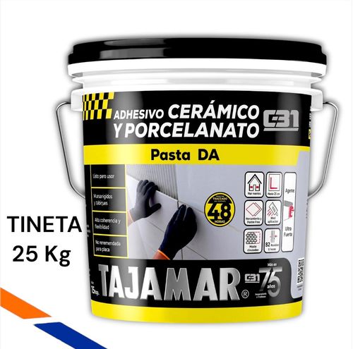 ADHESIVO PASTA DA 25KG TAJAMAR PEGAMENTO