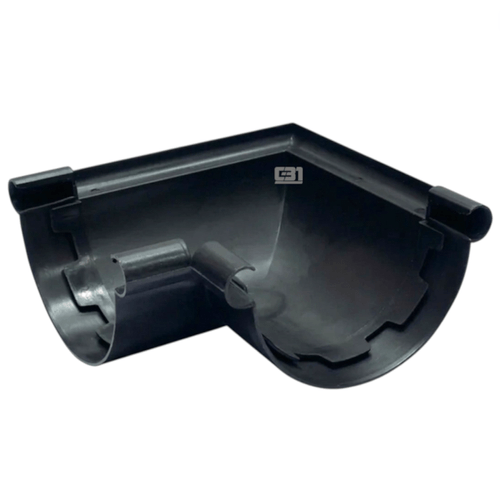 ESQUIERO CANALETA PCV EXTERIOR - INTERIOR NEGRO