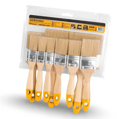 SET DE BROCHAS CERDA NATURAL 9PCS JA24126