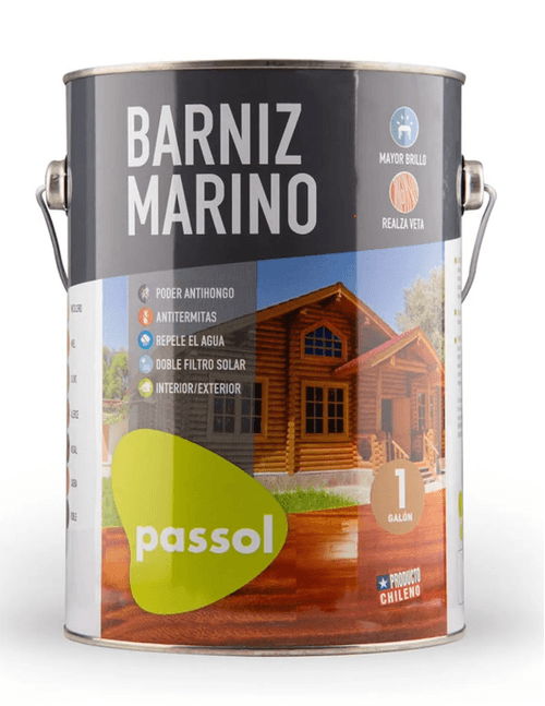 BARNIZ MARINO NOGAL GALON PASSOL