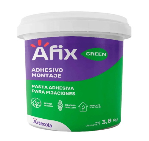 ADHESIVO MONTAJE GALON  3.8KG AFIX
