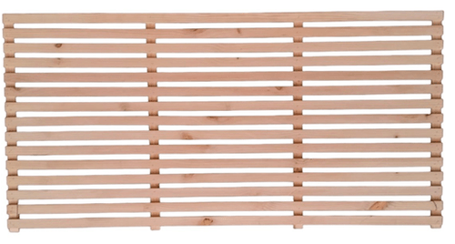 Deck Horizontal Treillage Madera 1x2.00mt