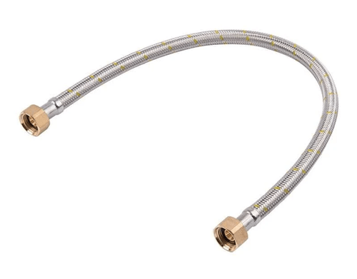 FLEXIBLE GAS HI 3/8 IZQ X 3/8 IZQ  100 CM