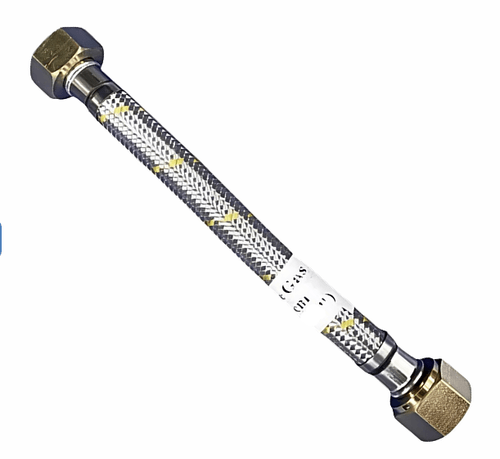 FLEXIBLE GAS 1/2 X 1/2  20CM