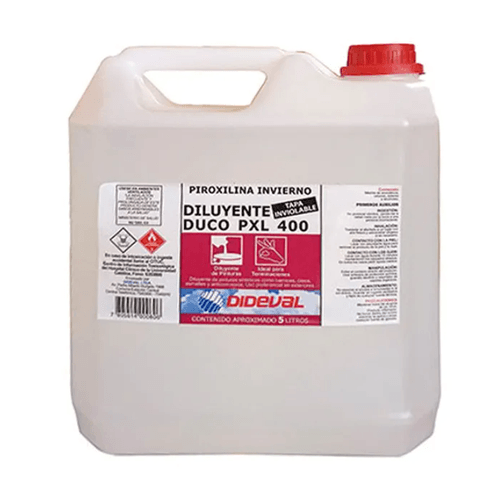 DILUYENTE DUCO INVIERNO BIDON 5 LT (PIROXILINA) PXL400 DIDEVAL