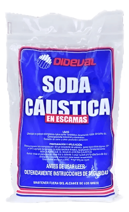 SODA CAUSTICA 1 KG ESCAMA DIDEVAL