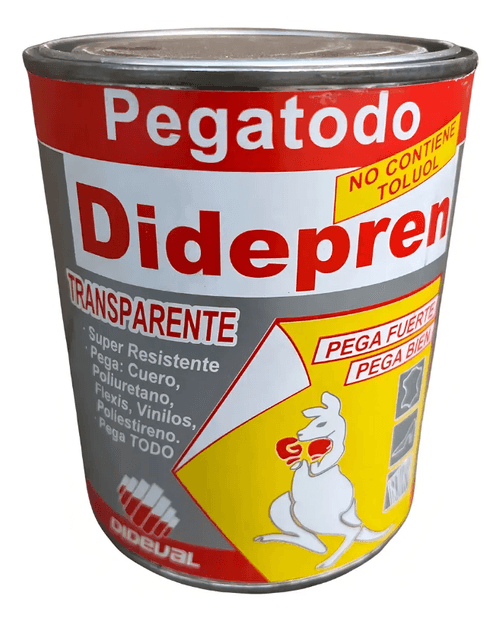 ADHESIVO CONTACTO DIDEPREN TRANSPARENTE 1GL (Agorex)