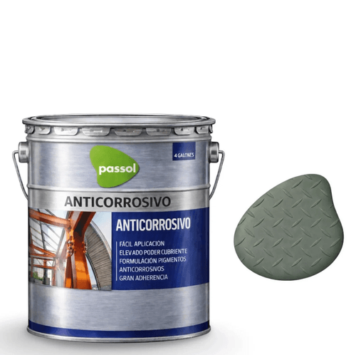 ANTIOXIDO GRIS VERDOSO TINETA 4GL PASSOL ANTICORROSIVO